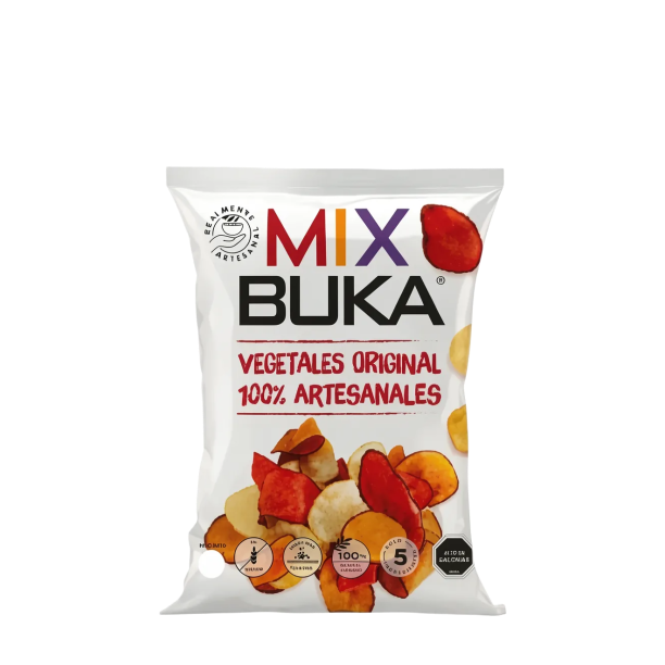 Chips mix de vegetales