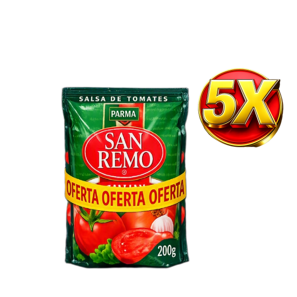 SALSA DE TOMATES SAN REMO